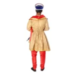 Mughal King Fancy Dress Costume Red