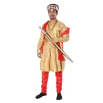 Mughal King Fancy Dress Costume Red