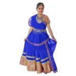 Rajasthani Dance Lehenga Choli Dress For Girls
