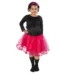 Western Dance Fancy Dress Skirt – Black & Magenta
