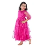 Western Dance Frock Costume Purple For Girls