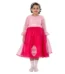 Western Dance Frock For Girls Baby Pink