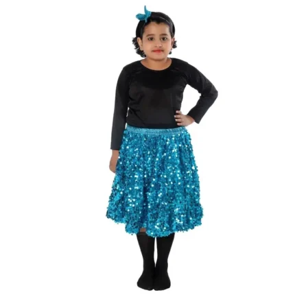 Western Dance Skirt Top Fancy Dress For Girls