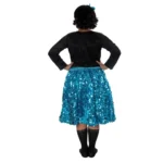 Western Dance Skirt Top Fancy Dress For Girls