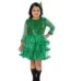 Western Frock Dance Fancy Dress for Girls Green