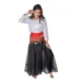 Western Long Skirt-Top Dance Costume For Girls