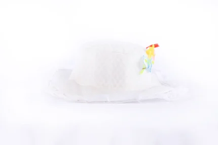 White Color Baby Fancy Cap